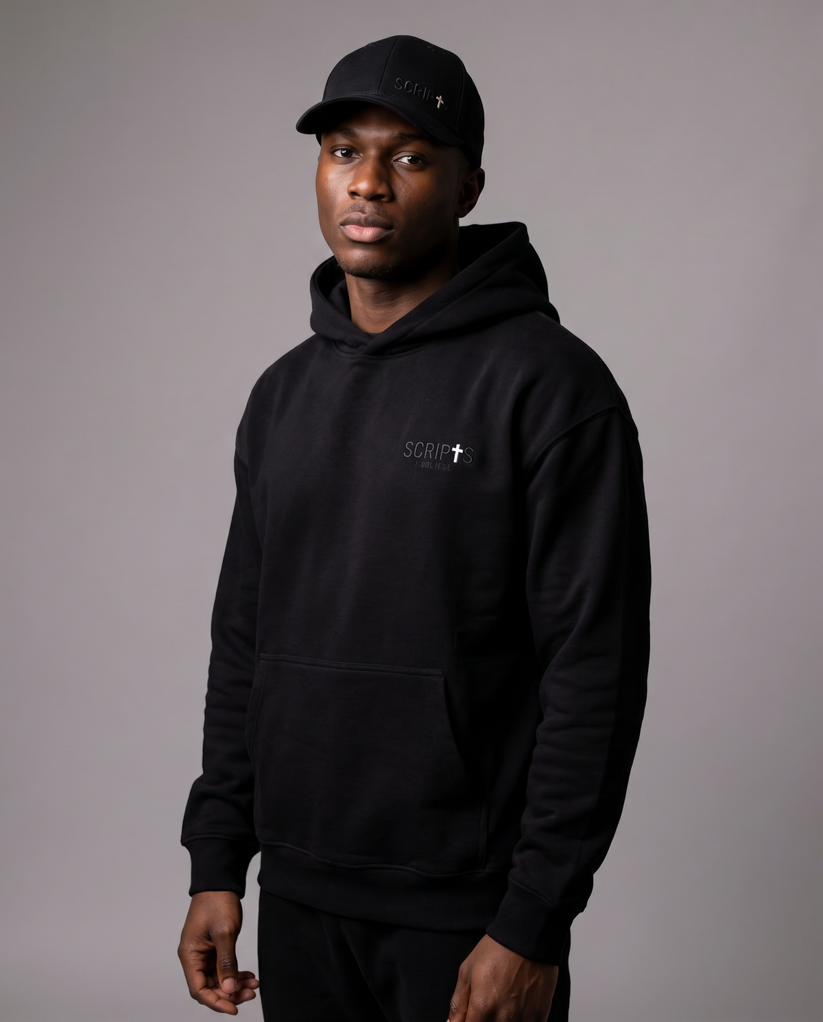 "I Believe" Black Cotton Twill Faith Cap