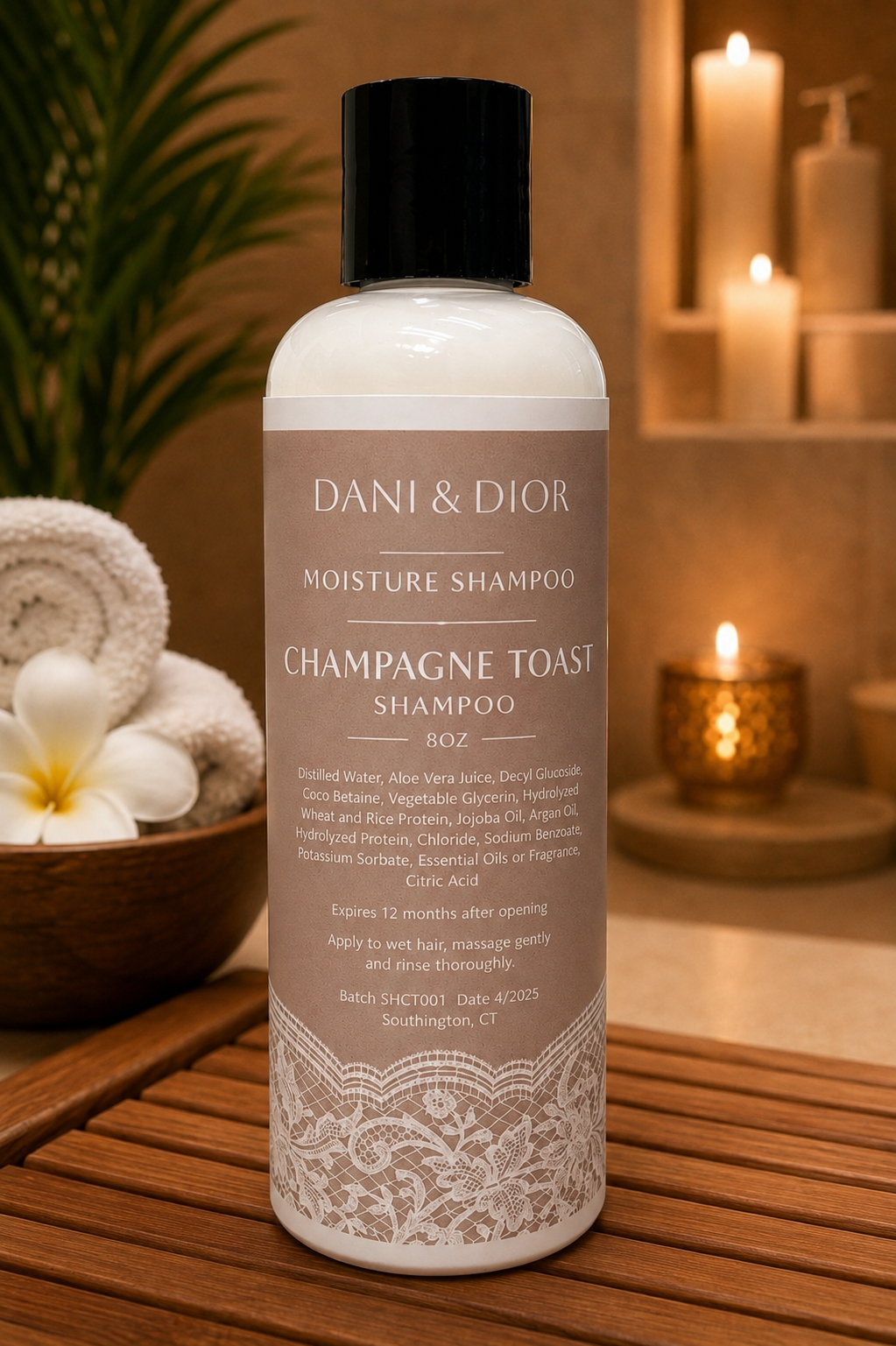 Champagne toast, shampoo, 8 ounce