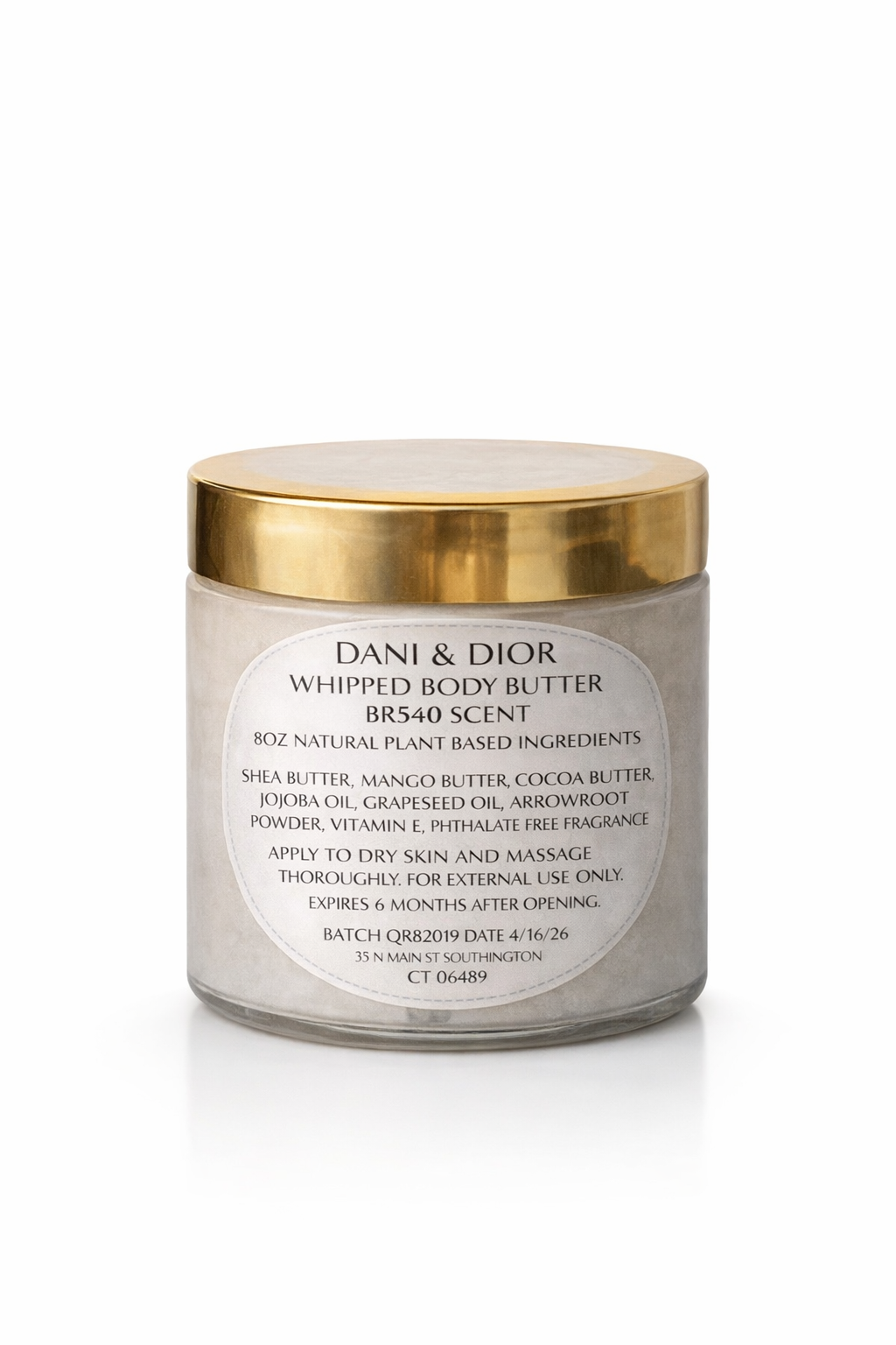 Whipped Body Butter – BR540 Scent (4 oz)