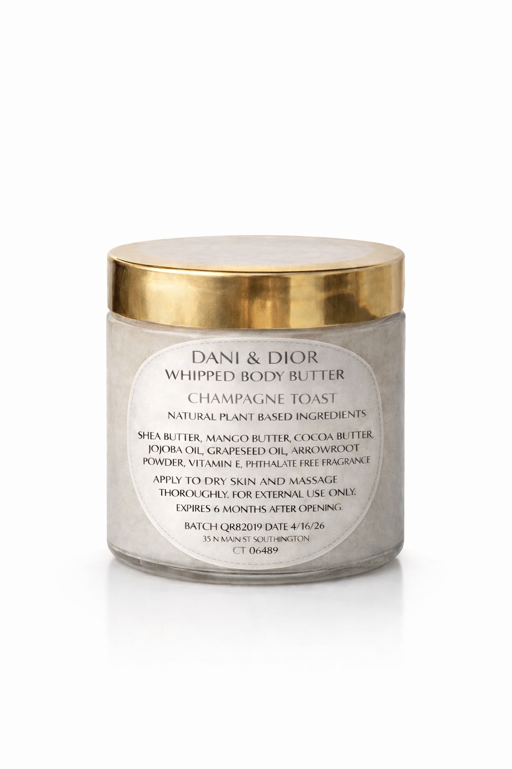 Whipped Body Butter – Champagne Toast (4 oz)