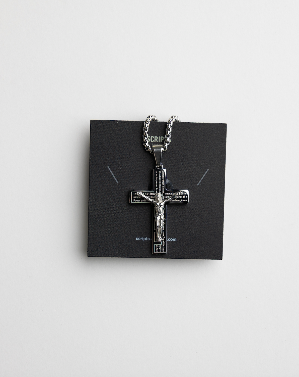 Sacred Strength Crucifix Necklace