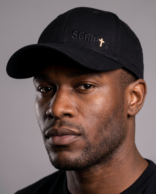 "I Believe" Black Cotton Twill Faith Cap