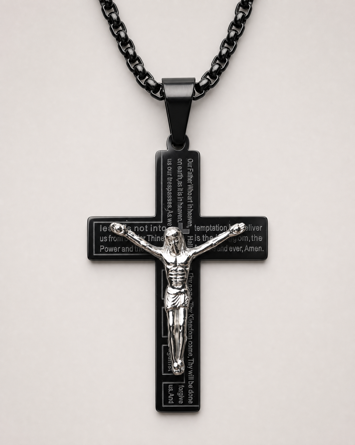 Sacred Strength Crucifix Necklace