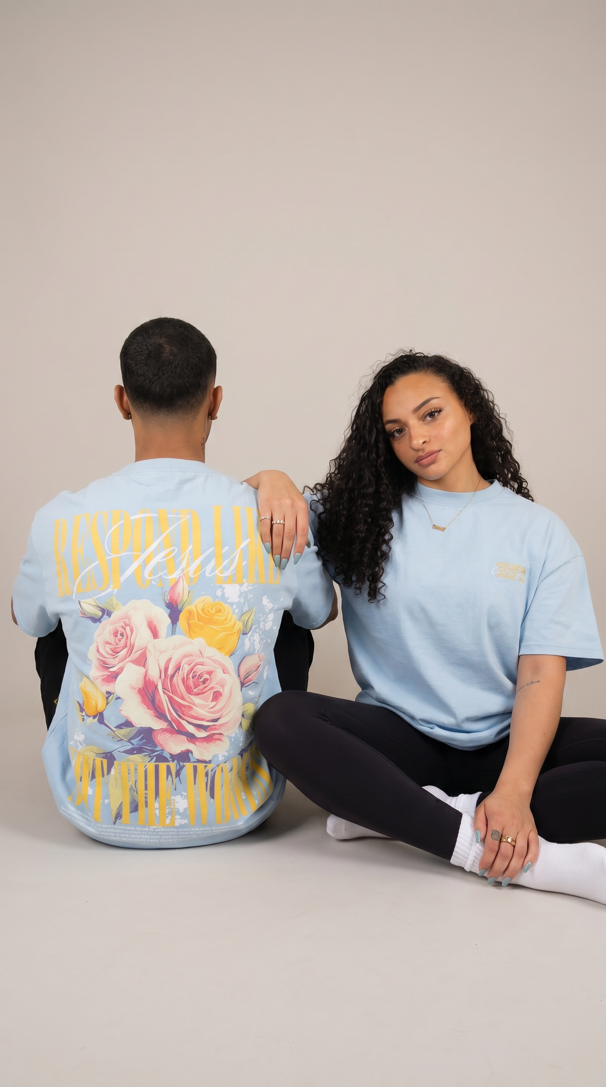 Respond Like Jesus Oversized Heavyweight Tee