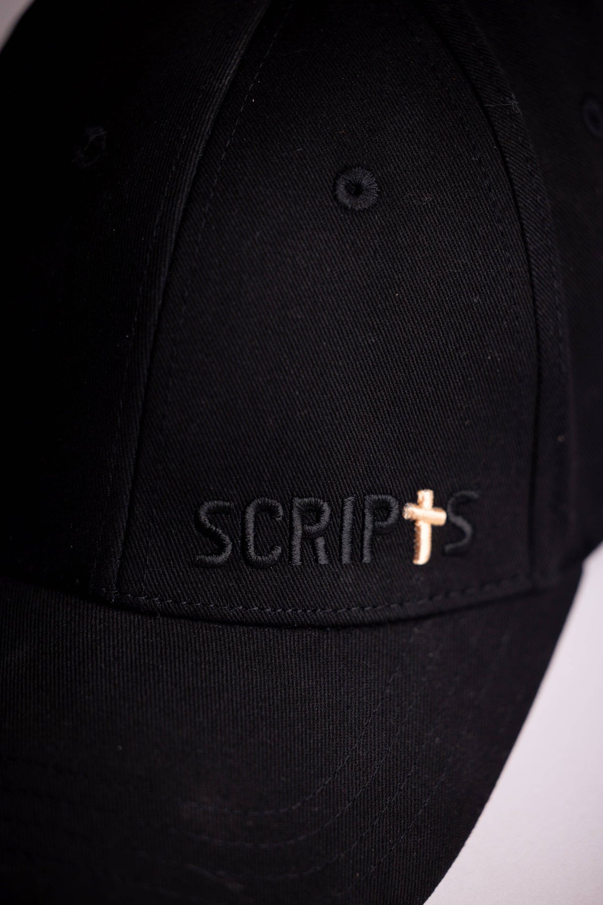"I Believe" Black Cotton Twill Faith Cap