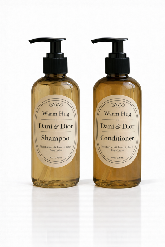 Warm Hug - Natural Shampoo & Conditioner Set 8oz