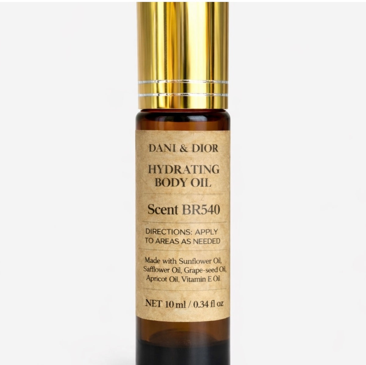 BR540 Body Oil Roller 10ml