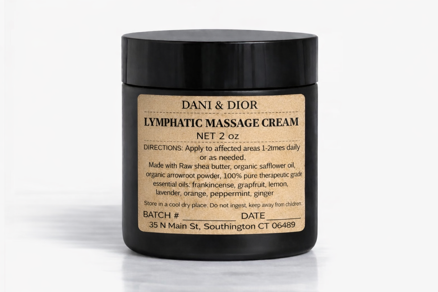 Lymphatic Massage Cream