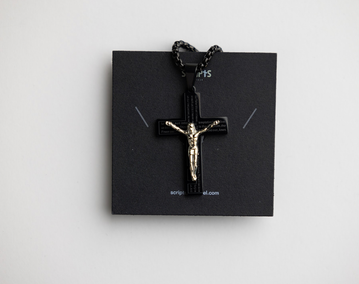 Sacred Strength Crucifix Necklace