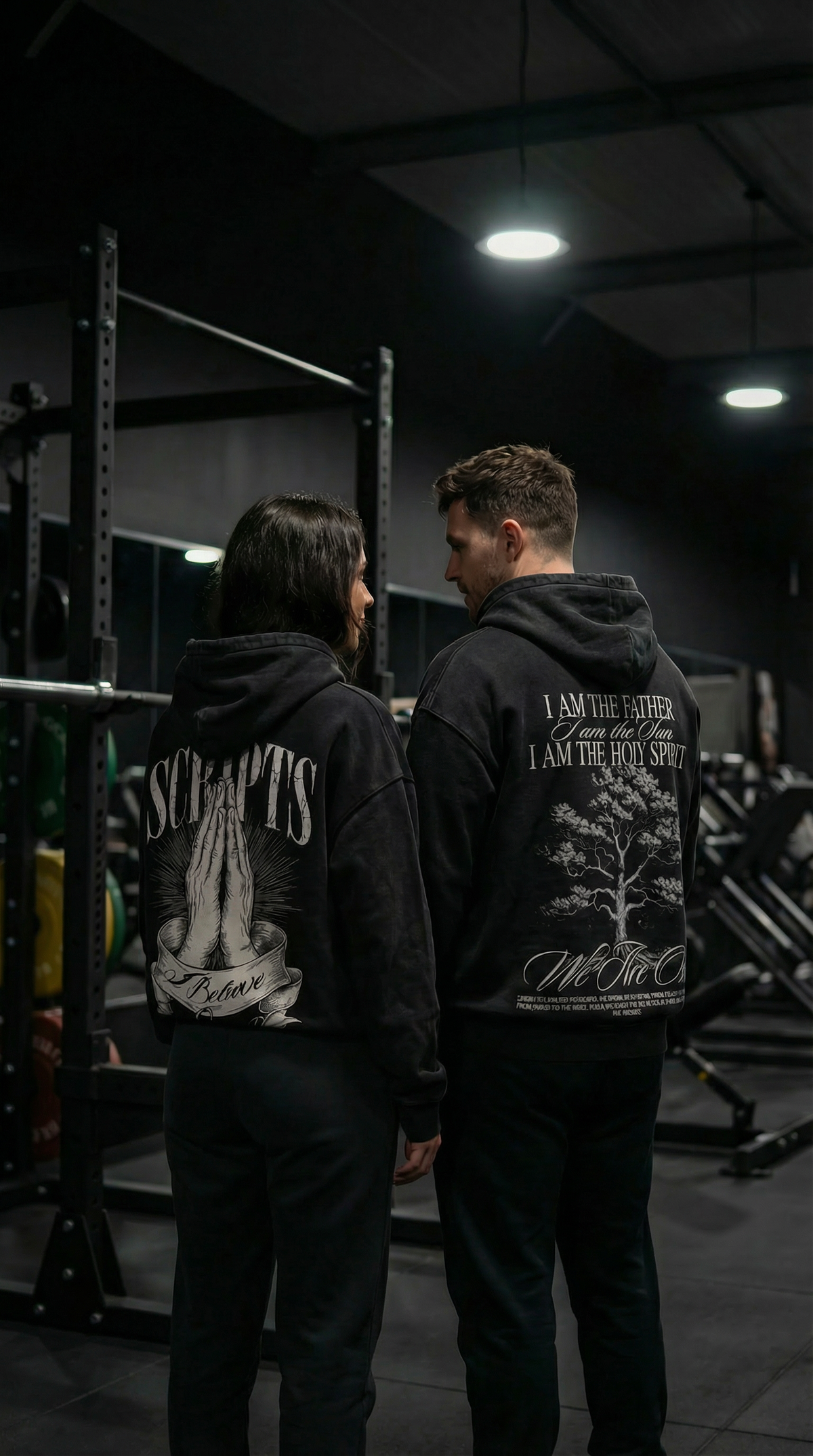 Holy Trinity Oversized Heavyweight Fleece Hoodie