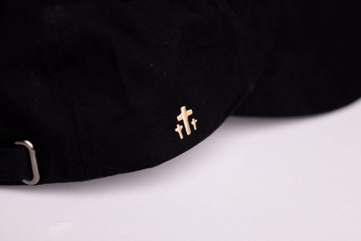 "I Believe" Black Cotton Twill Faith Cap