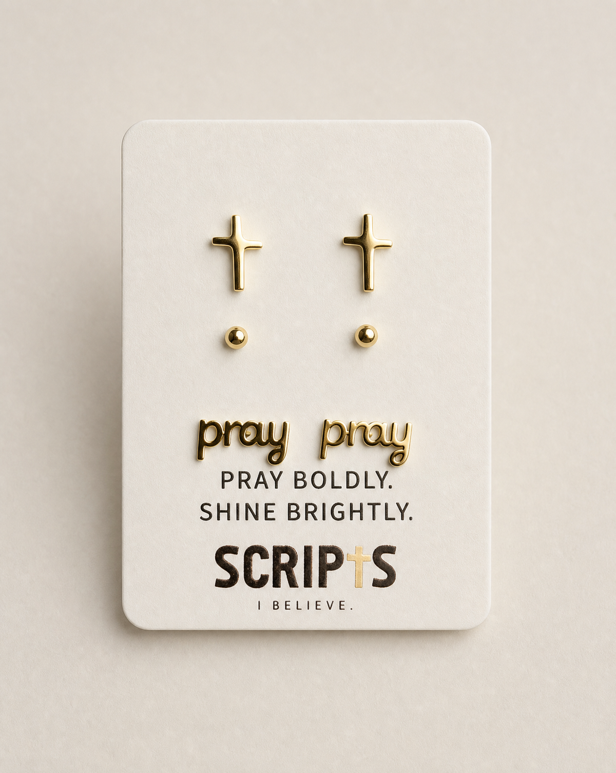 Pray Earrings