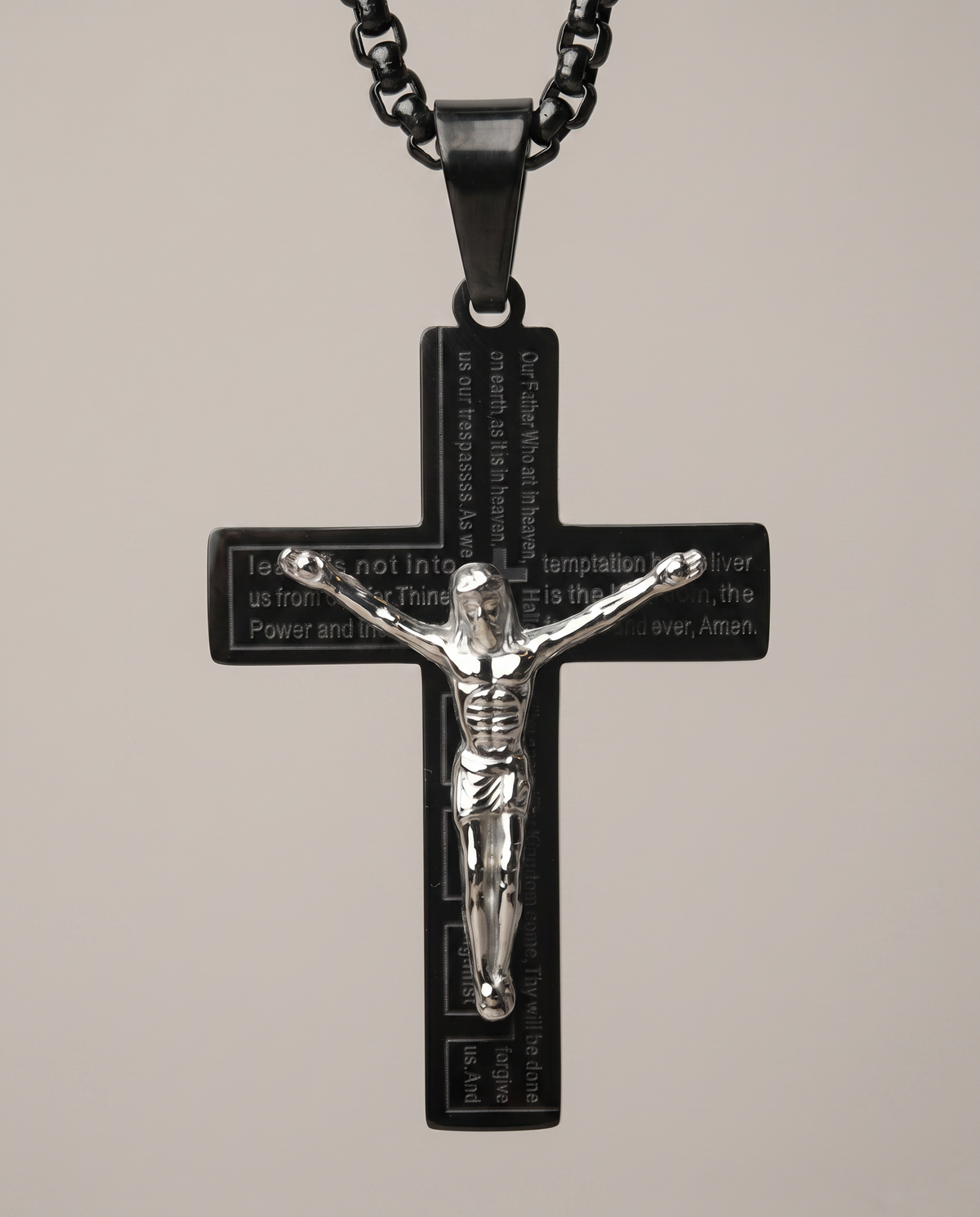 Sacred Strength Crucifix Necklace