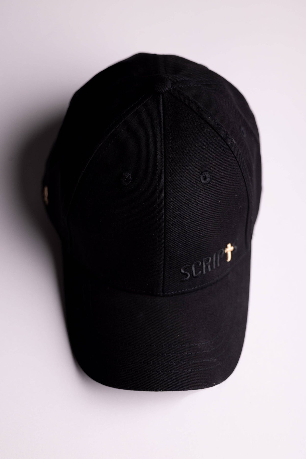 "I Believe" Black Cotton Twill Faith Cap