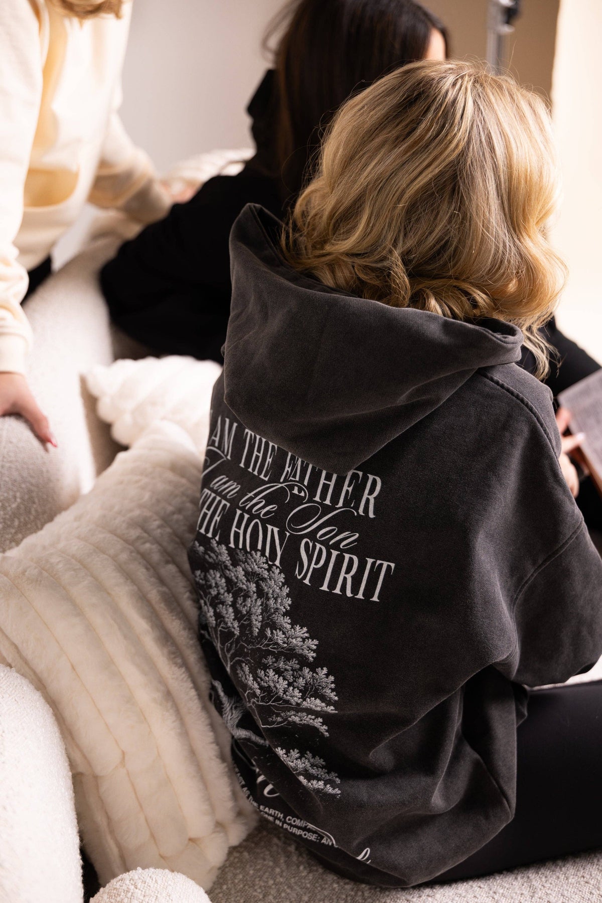Holy Trinity Oversized Heavyweight Fleece Hoodie